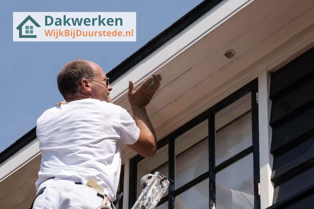 Dakgoot afwerken door onze dakdekker in Wijk bij Duurstede
